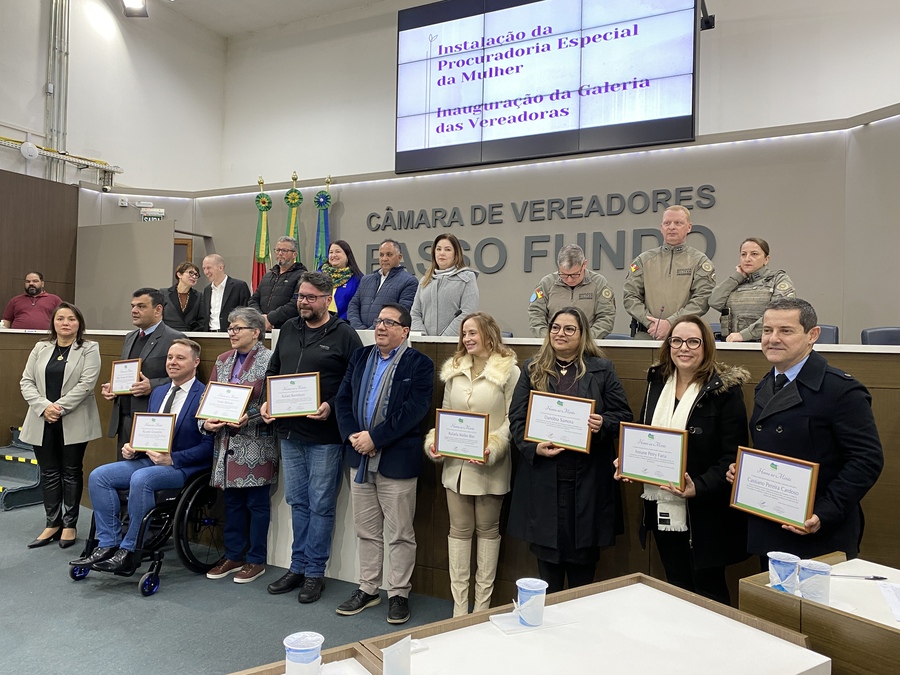 C Mara De Vereadores Instala Procuradoria Especial Da Mulher Upf