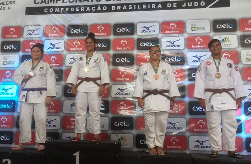 Judoca Enya Pires é vice campeã no Campeonato Brasileiro Regional UPF