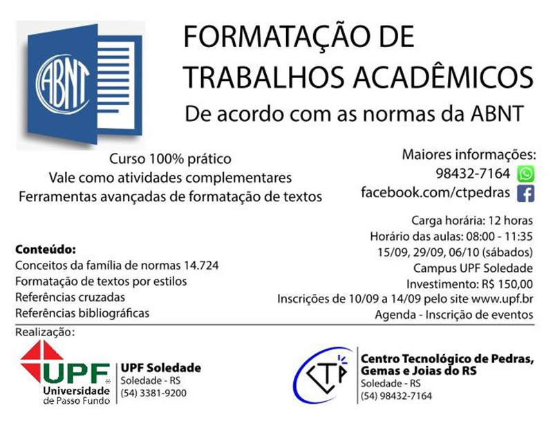 Formatação De Trabalho De Acordo Com A Abnt - Trabalhador Esforçado